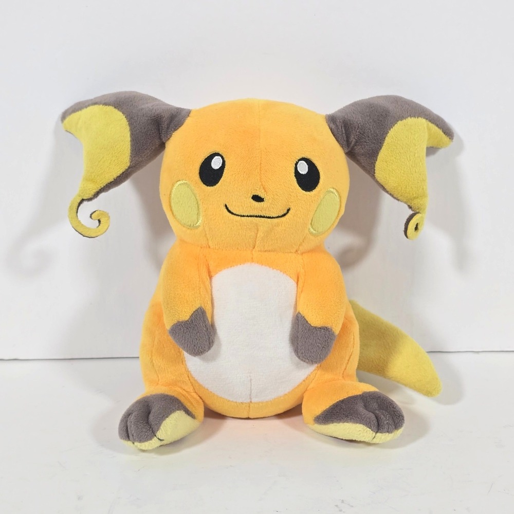 Sanei Pokemon All Star Collection Raichu Plush Stuffed‎ Animal Pocket Monster